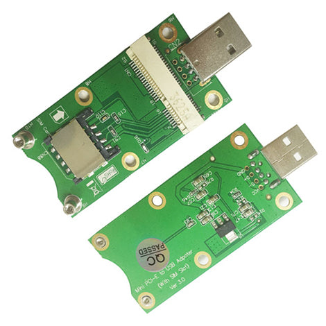 Mini PCI-E to USB Adapter card for LoRa concentrator card